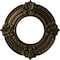 Ekena Millwork Benson Ceiling Medallion (Fits Canopies up to 4 1/8"), 9"OD x 4 1/8"ID x 5/8"P, Green Gold CM09BNGGS - alternate 1